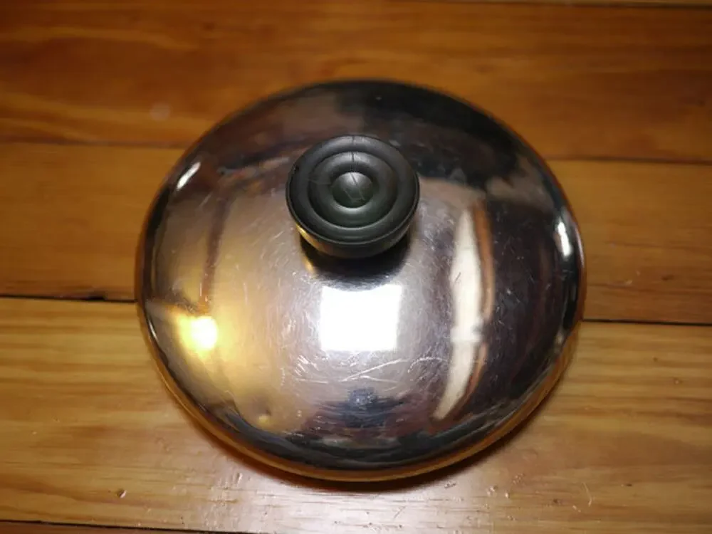 Vtg Revere Ware Stainless Steel Small Pot Top Replacement Lid 6.75